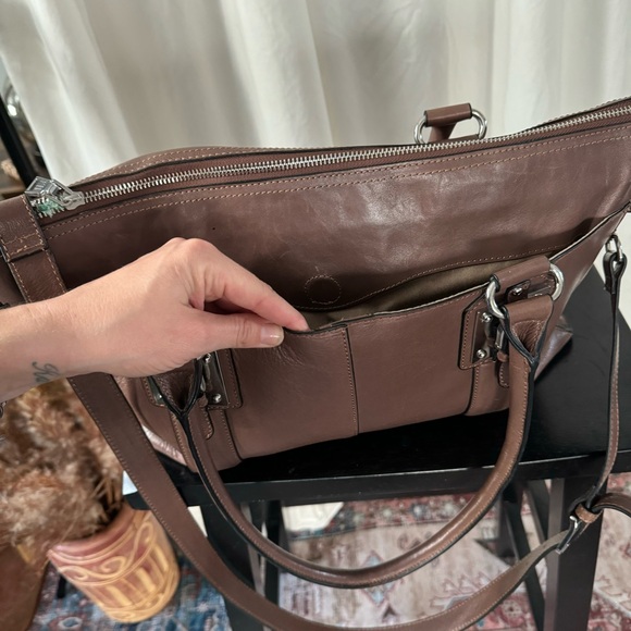 Marc New York Andrew marc luxury large leather bag for school/work - Picture 2 of 15